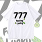 Lukcy Number 777 Men's Shorts Sleeve T-shirt