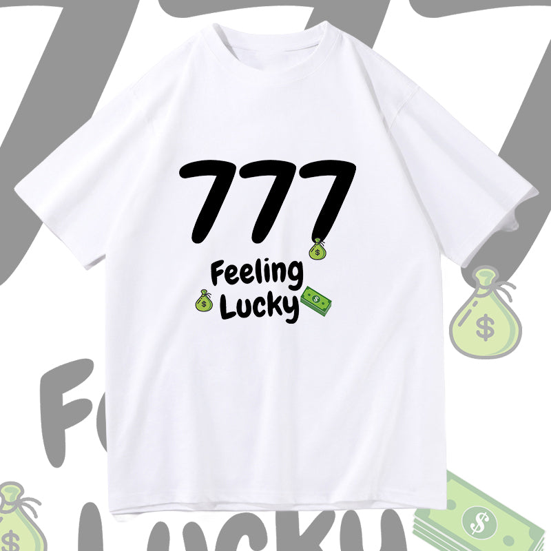 Lukcy Number 777 Men's Shorts Sleeve T-shirt