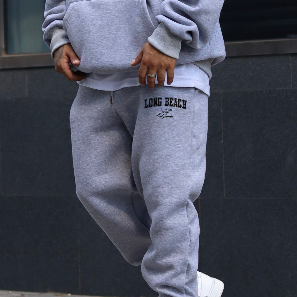 Long Beach Men's Casual Streetwear Sweatpants