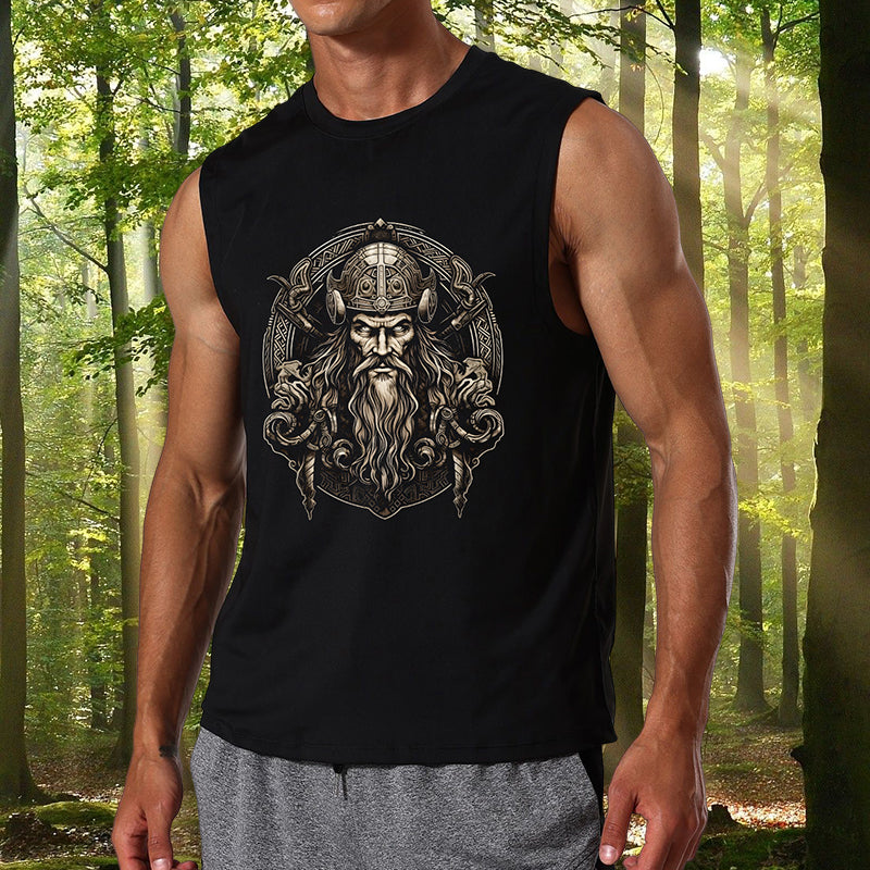 Ancient Viking Warrior Norse Mythos Men's Tank