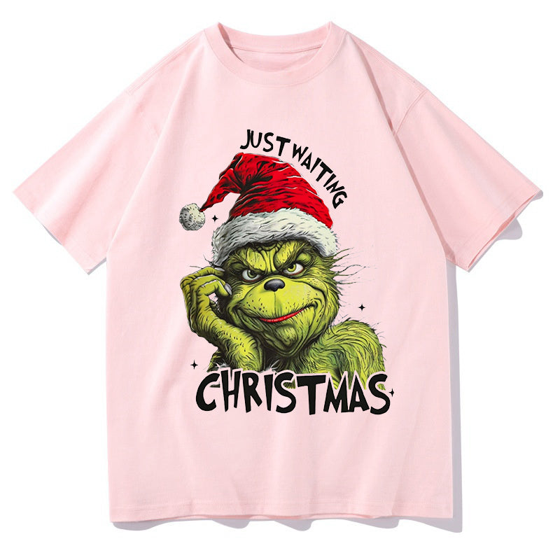 Men's Grinchmas Print Short Sleeve T-shirt