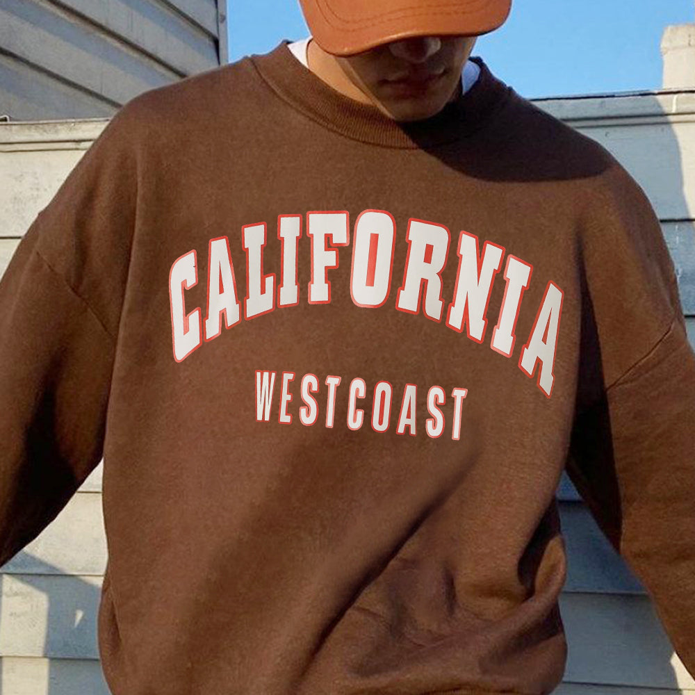 California Weatcoast Men's Pullover Sweatshirts