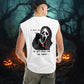 Spooky Vibes Skeleton Print Men's Tank