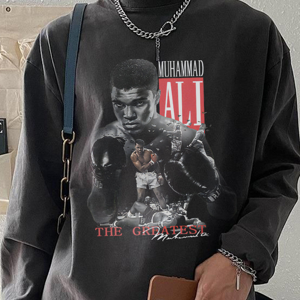 Muhammad The King of Fighters Men's Long Sleeve T-Shirts-B