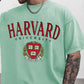 HARVARD Graphic Print Men's Casual T-Shirt