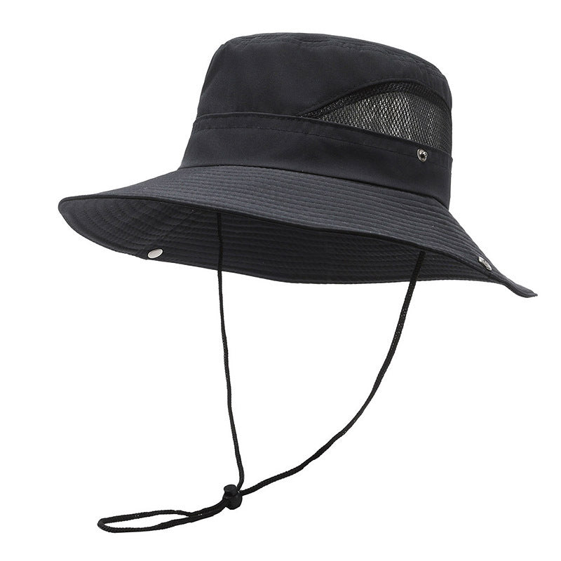 Wide Brim Bucket Hat Outdoor Sunshade Hat