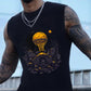 Halloween Vibes Basketball Lover Men's Tank Top