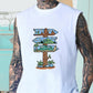 Men's Scenic Routes Cotton Tank Tops-C