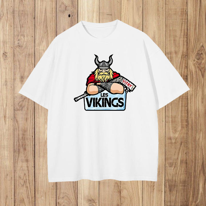 Legendary Viking Cartoon Men's Graphic Tee