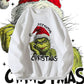 Men's Grinch Print Xmas Sweatshirt