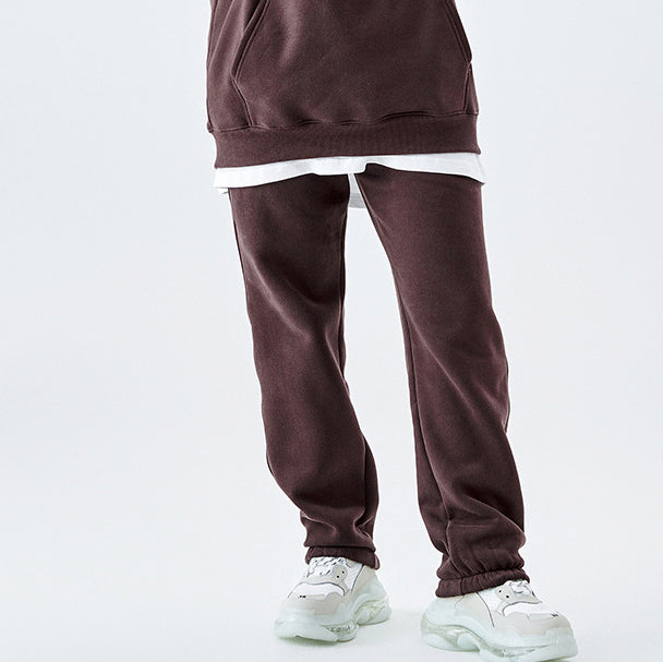 Dopamine Collection Fleece-Lined Loose-Fit Sweatpants 350GSM