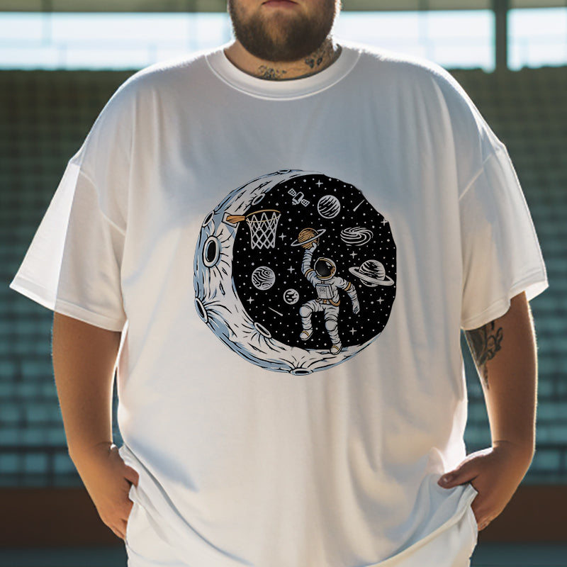 Galactic Basketball Space Astronaut Tee