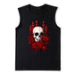 Skull & Red Candles Men's Cotton Tank Top