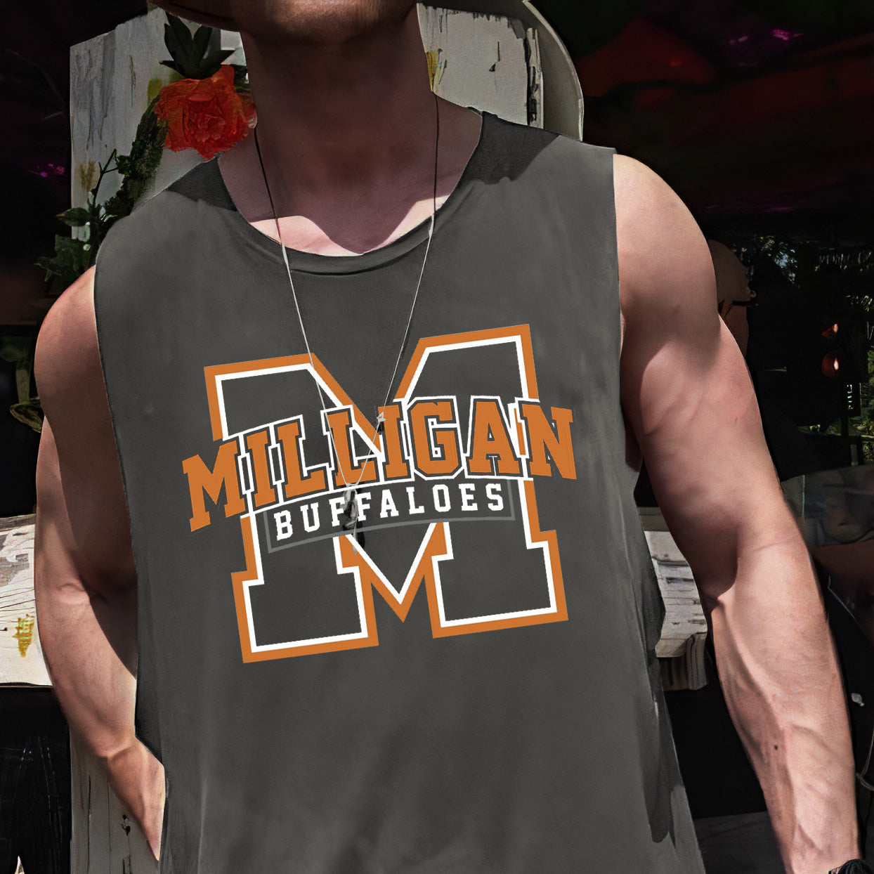 Michigan Buffaloes Casual Men's Tank Top