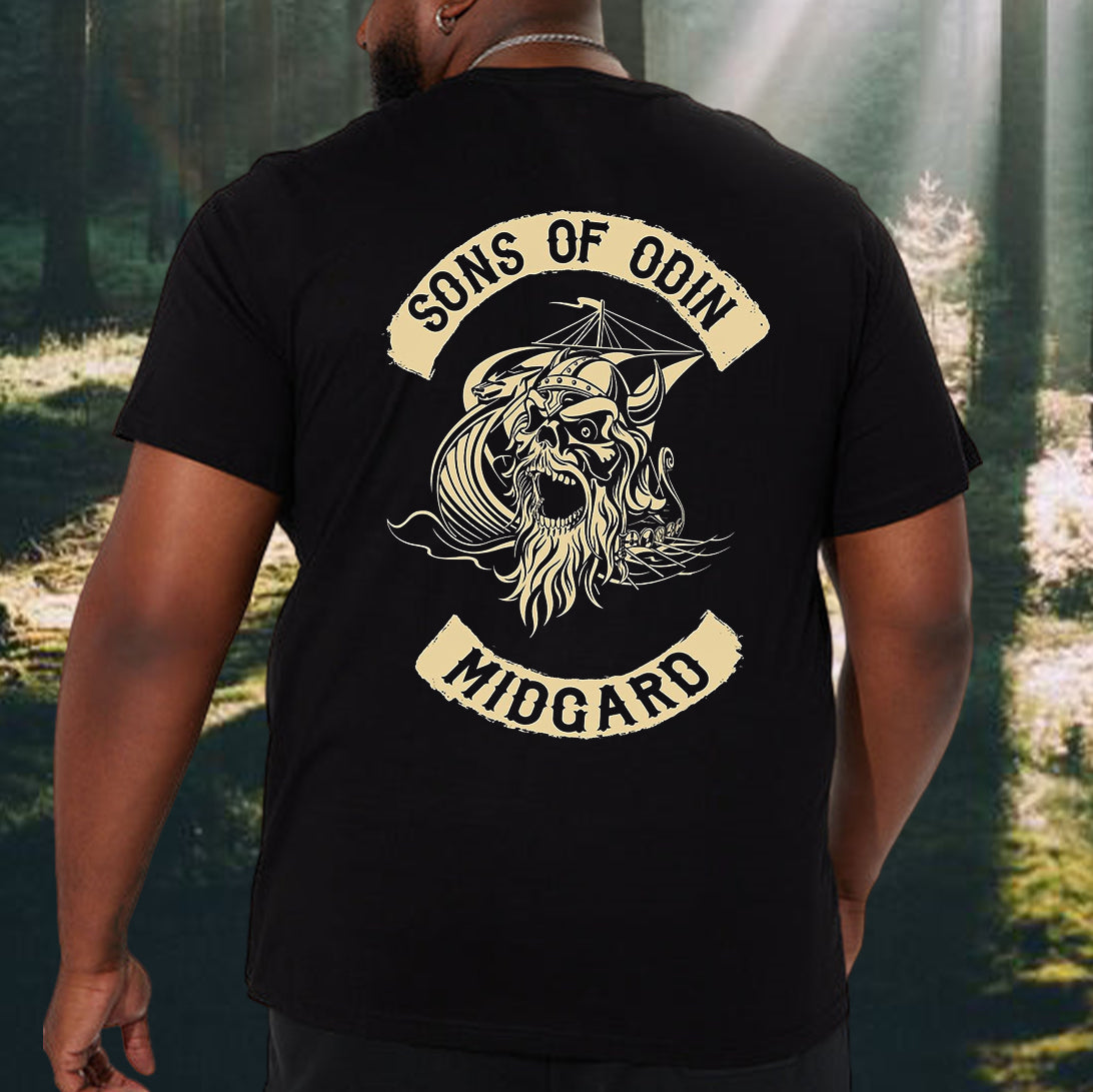 Sons of Odin Norse Mythology Men's T-shirt