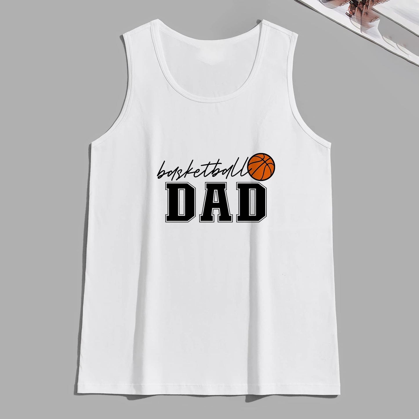 Basketball Dad Men's Casual Tank Top-A