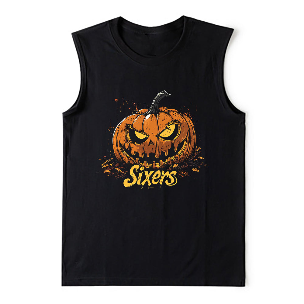 Sixers Spooky Season Men's Fans Tank Top