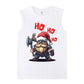 Viking Ho Ho Ho Men's Viking Warrior Print Tank Top