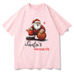 Santa Claus Basketball Lover Men's Short Sleeve T-shirt