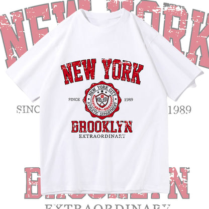 New York City Print Men's Short Sleeve T-shirt