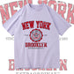 New York City Print Men's Short Sleeve T-shirt