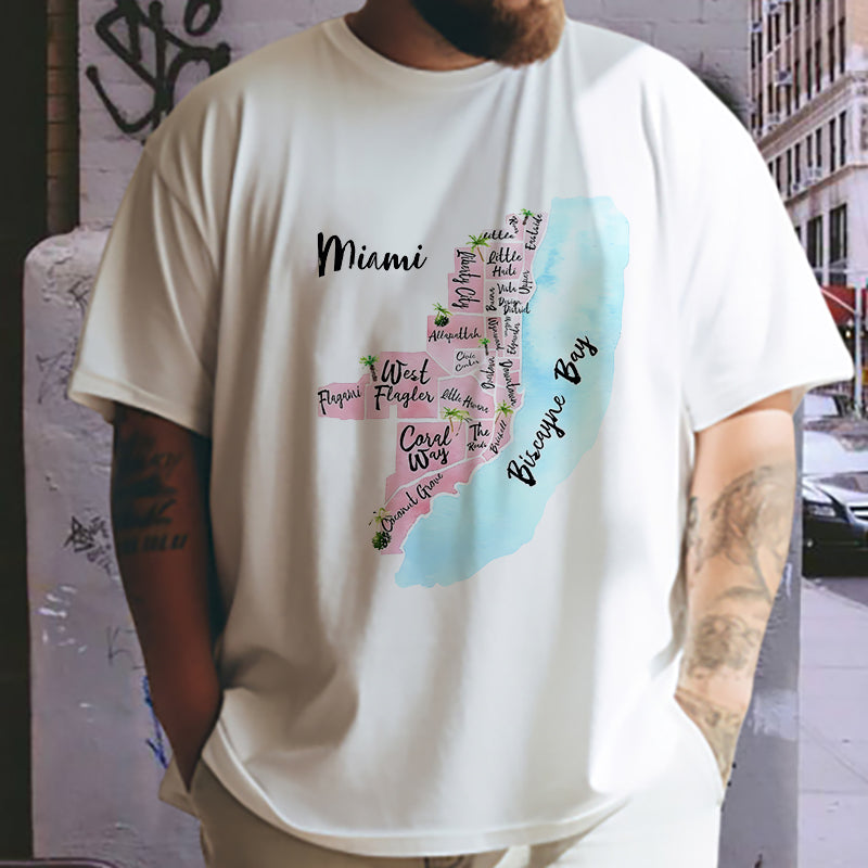 Miami's Charming Locales Discover Miami Districts Tee