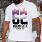 Miami Cityscape Vintage 1962 Men's T-shirt