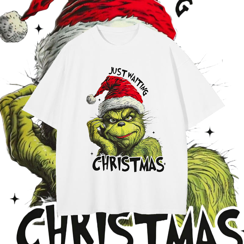 Men's Grinchmas Print Short Sleeve T-shirt