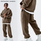 Dopamine Collection Fleece-Lined Loose-Fit Sweatpants 350GSM