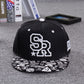 SR Embroidered Graffiti Hip-Hop Baseball Cap