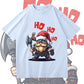 Viking HO HO HO Print Men's Xmas Print T-shirt