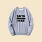 Faith Over Fear Men's Sweatshirt