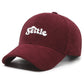 SETTLE Embroidered Corduroy Hip-Hop Cap Hat