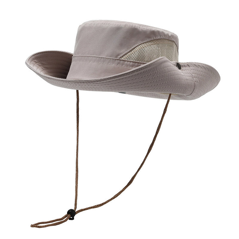 Wide Brim Bucket Hat Outdoor Sunshade Hat