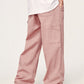 High-Density Twill Multi-Pocket Denim Straight Leg Pants