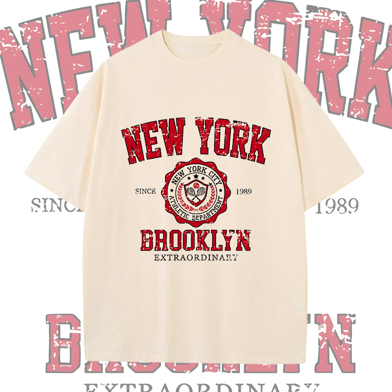 New York City Print Men's Short Sleeve T-shirt