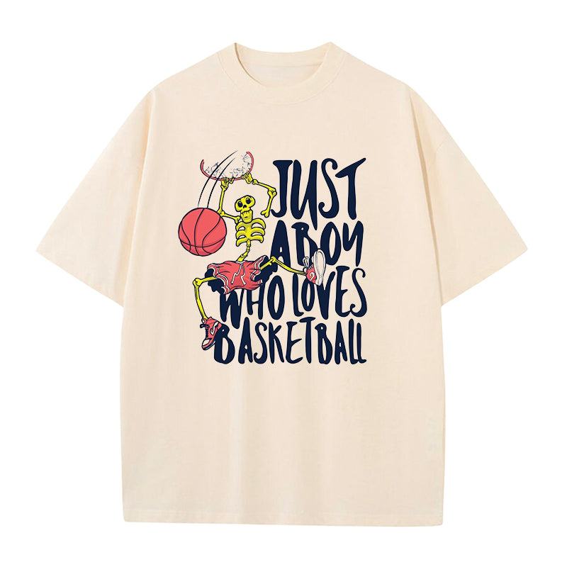 Playful Basketball Skeleton Fun T-shirt