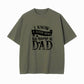 Men's Super Hero Gift For Dad Letter Print Tee