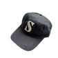 S Embroidered Retro Cap Hat