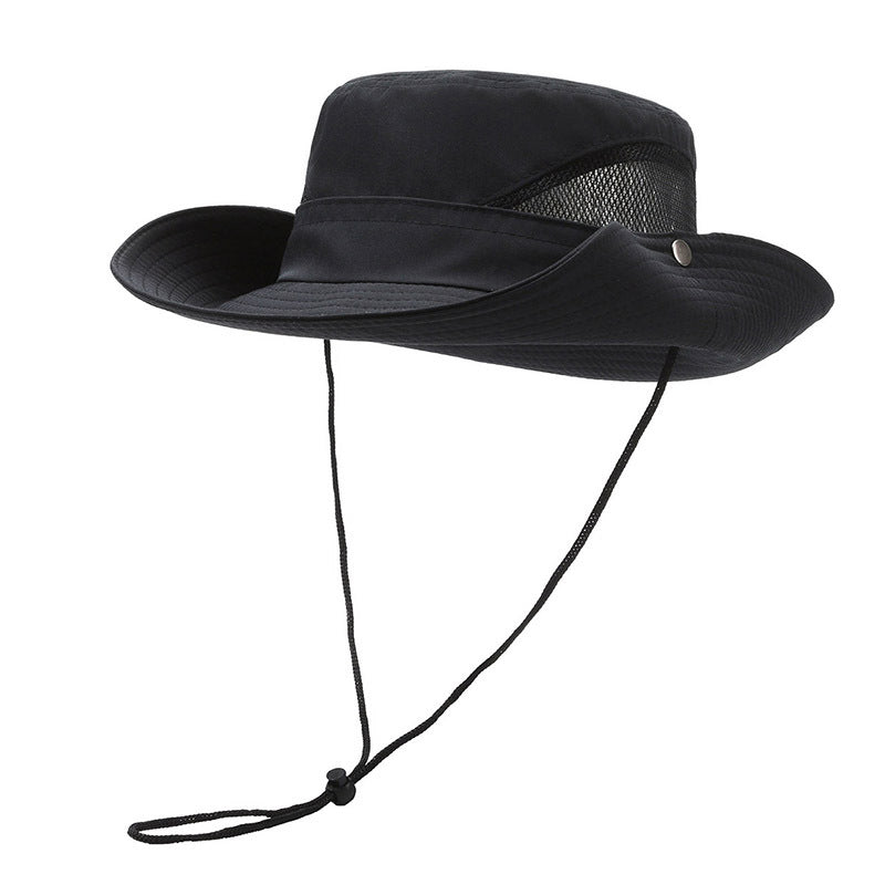 Wide Brim Bucket Hat Outdoor Sunshade Hat