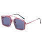 Retro Metal Hollow Square Frame Men's Sunglasses