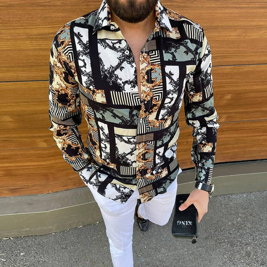 Casual Printed Vacation Shirt