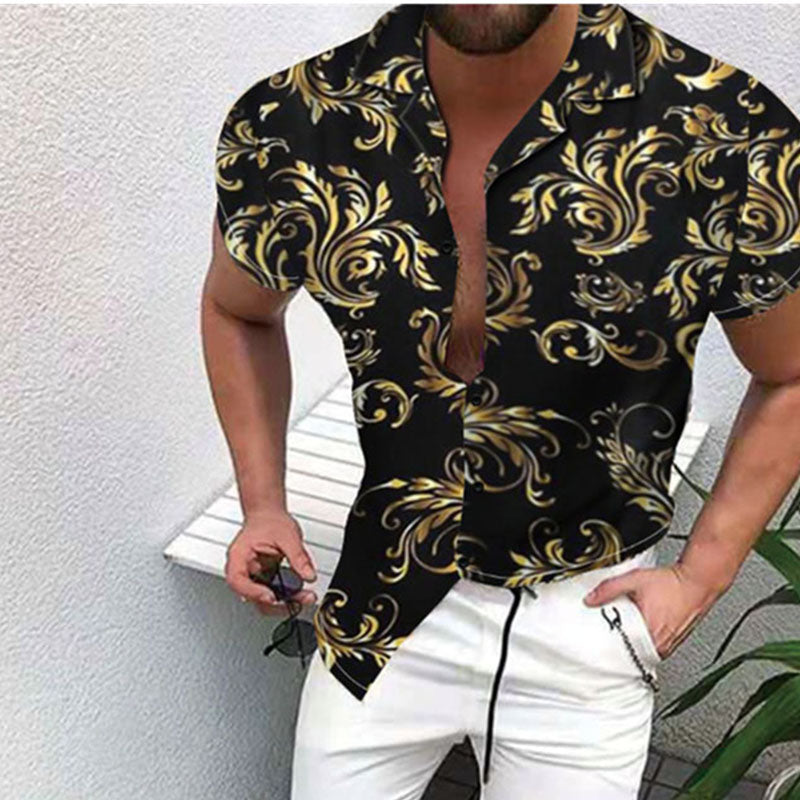 Casual Printed Vacation Shirt