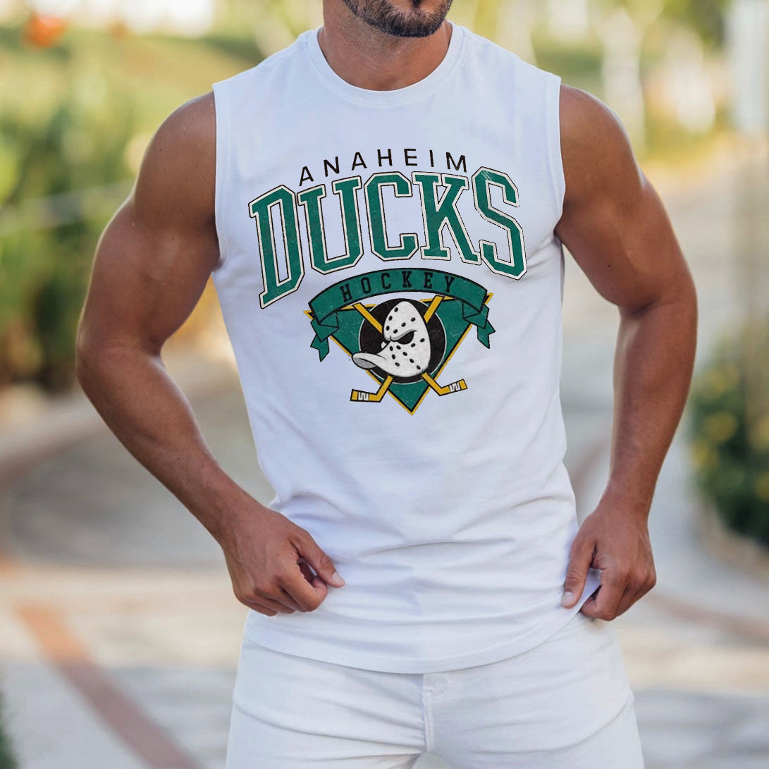 Anaheim Ducks Men's Sports Casual Tank Tops-C