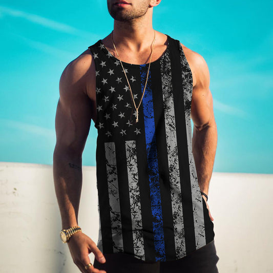 Trendy Personality Street Casual Pattern Vest