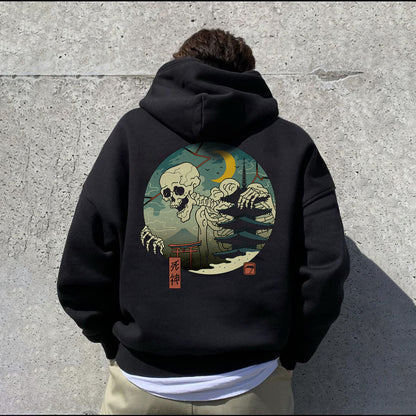 Halloween Graphic Print Men's Sweatshirt