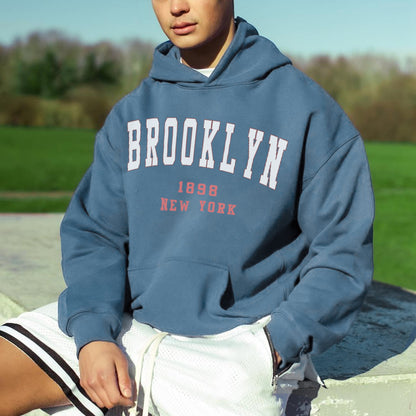 Brooklyn 1898 New York Men's Fleece Hoodie 320g