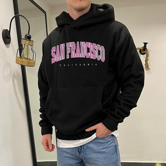 San Francisco Men's Loose Fit Hoodies