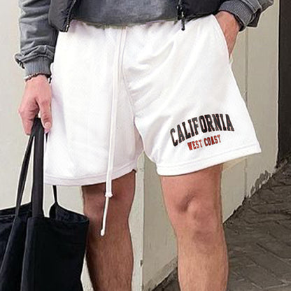 California Men's Streetwear Casual Shorts