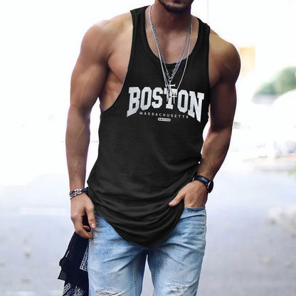 Boston Men's Sport Street Tank Top